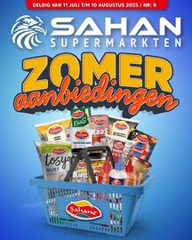 Sahan Supermarkten folder Pagina 1