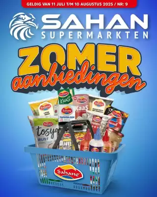 Sahan Supermarkten folder (geldig t/m 10-08)