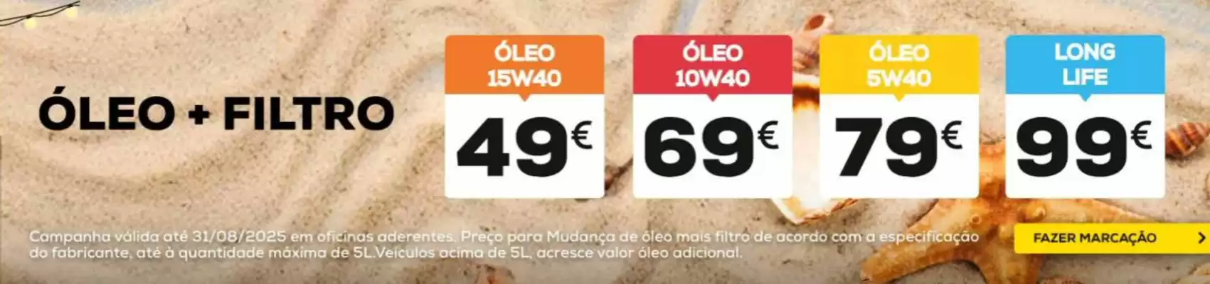 Folheto Midas (válido até 31-08)