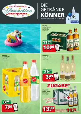 Getränkeparadies Gefromm Prospekt (gültig bis 19-07)