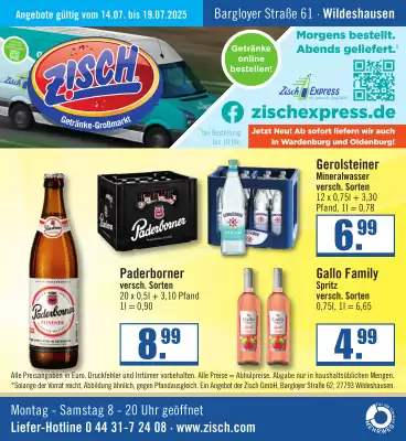 Zisch Prospekt (gültig bis 19-07)