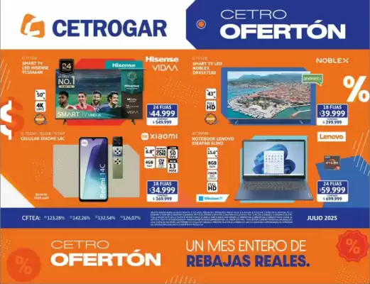Catálogo Cetrogar (válido hasta 31-07)