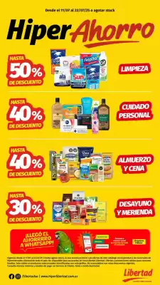 Catálogo Hipermercado Libertad (válido hasta 22-07)