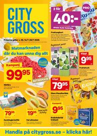 City Gross reklamblad vecka 29 Sida 1