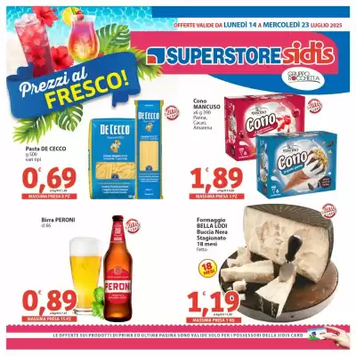 Volantino Sidis (valido fino al 23-07)