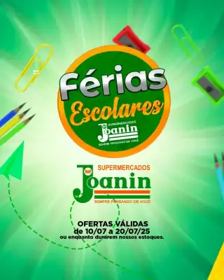 Catálogo Supermercados Joanin (válido até 21-07)