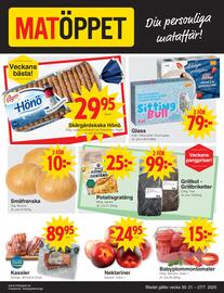 Matöppet reklamblad vecka 30 Sida 1