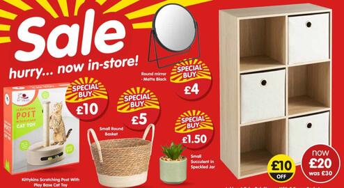 B&M Stores leaflet Page 1