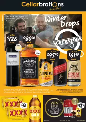 Cellarbrations catalogue (valid until 10-08)