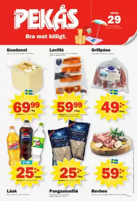 Pekås reklamblad