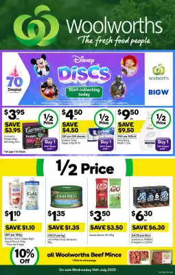 Woolworths catalogue (valid until 22-07)