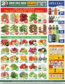 Nam Dae Mun Farmers Market Weekly Ad week 28 Page 2