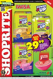 Shoprite catalogue Page 1