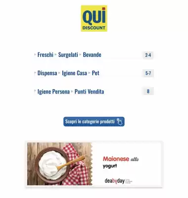 Volantino Qui Discount