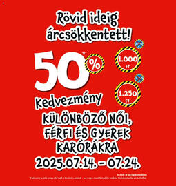 Tedi akciós újság Oldal 1