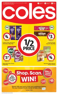 Coles catalogue (valid until 22-07)