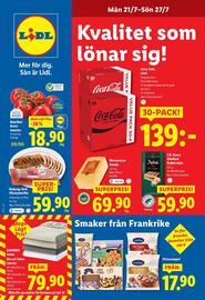 Lidl reklamblad vecka 30 Sida 1