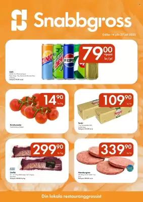 Snabbgross reklamblad