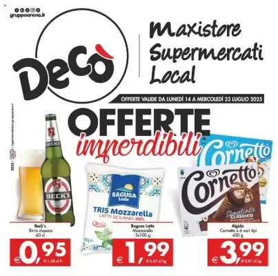 Volantino Deco Supermercati (valido fino al 23-07)