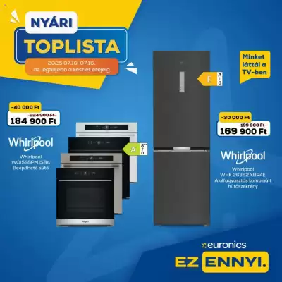 Euronics akciós újság (érvényes eddig: 16-07)
