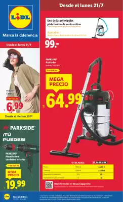 Folleto Lidl (válido hasta el 27-07)