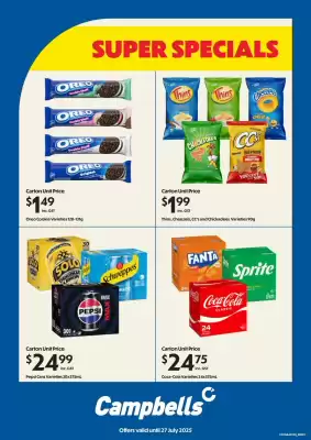 Campbells Wholesale catalogue