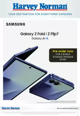 Harvey Norman catalogue (valid until 31-07)