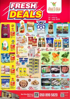 Mark & Save catalogue (valid until 16-07)