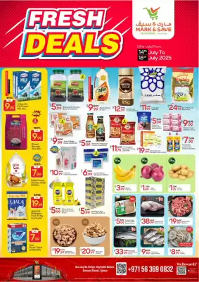 Mark & Save catalogue (valid until 16-07)