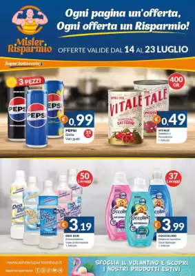 Volantino Mister Risparmio