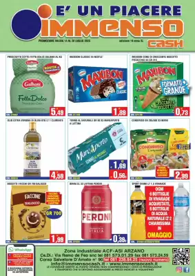 Volantino Immenso Cash (valido fino al 26-07)