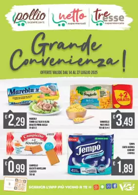 Volantino Netto Supermercati (valido fino al 27-07)