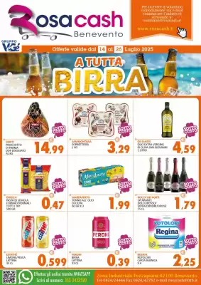 Volantino Rosa Cash