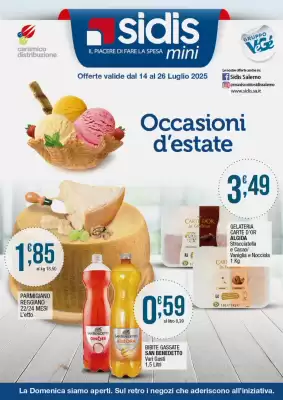 Volantino Sidis mini (valido fino al 26-07)