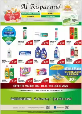 Volantino Al Risparmio (valido fino al 19-07)
