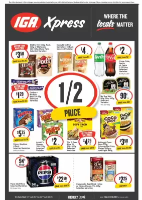 IGA Xpress catalogue