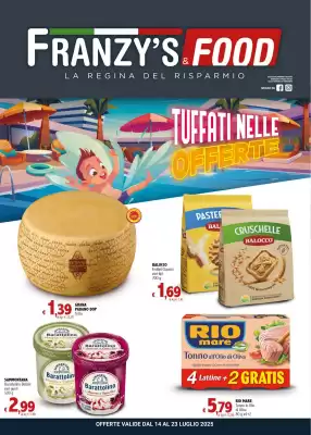 Volantino Franzy's Food (valido fino al 23-07)