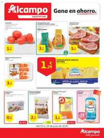 Folleto Alcampo supermercado Página 1