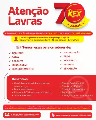 Catálogo Supermercados Rex (válido até 15-07)