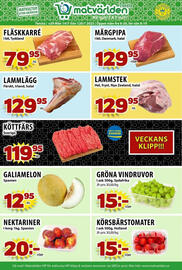 Matvärlden Tensta reklamblad vecka 29 Sida 1