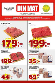 Din Mat reklamblad vecka 29 Sida 1