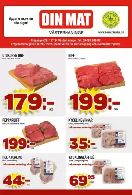 Din Mat reklamblad