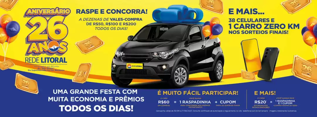 Catálogo Rede Litoral de Supermercados (válido até 27-08)