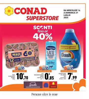 Volantino Conad Superstore (valido fino al 27-07)