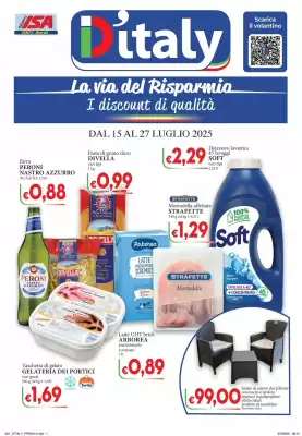 Volantino D'Italy (valido fino al 27-07)