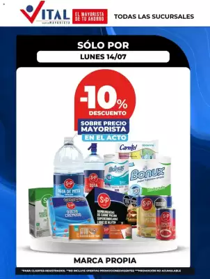 Catálogo Supermayorista Vital (válido hasta 14-07)