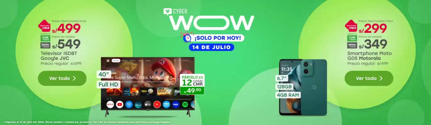 Catálogo Tottus (válido hasta 14-07)