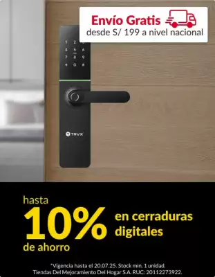 Catálogo Sodimac (válido hasta 20-07)
