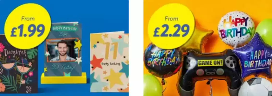 Card Factory leaflet (valid until 20-07)