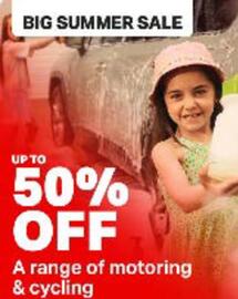 Halfords leaflet Page 1